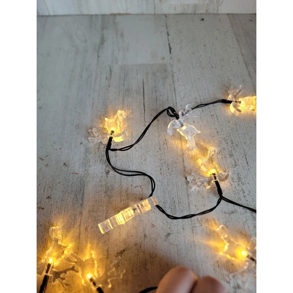 Light up reindeer AS IS string light‎ Xmas home decor figure Santa Claus